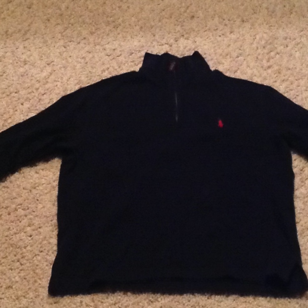 Ralph Lauren Black Quarter Zip